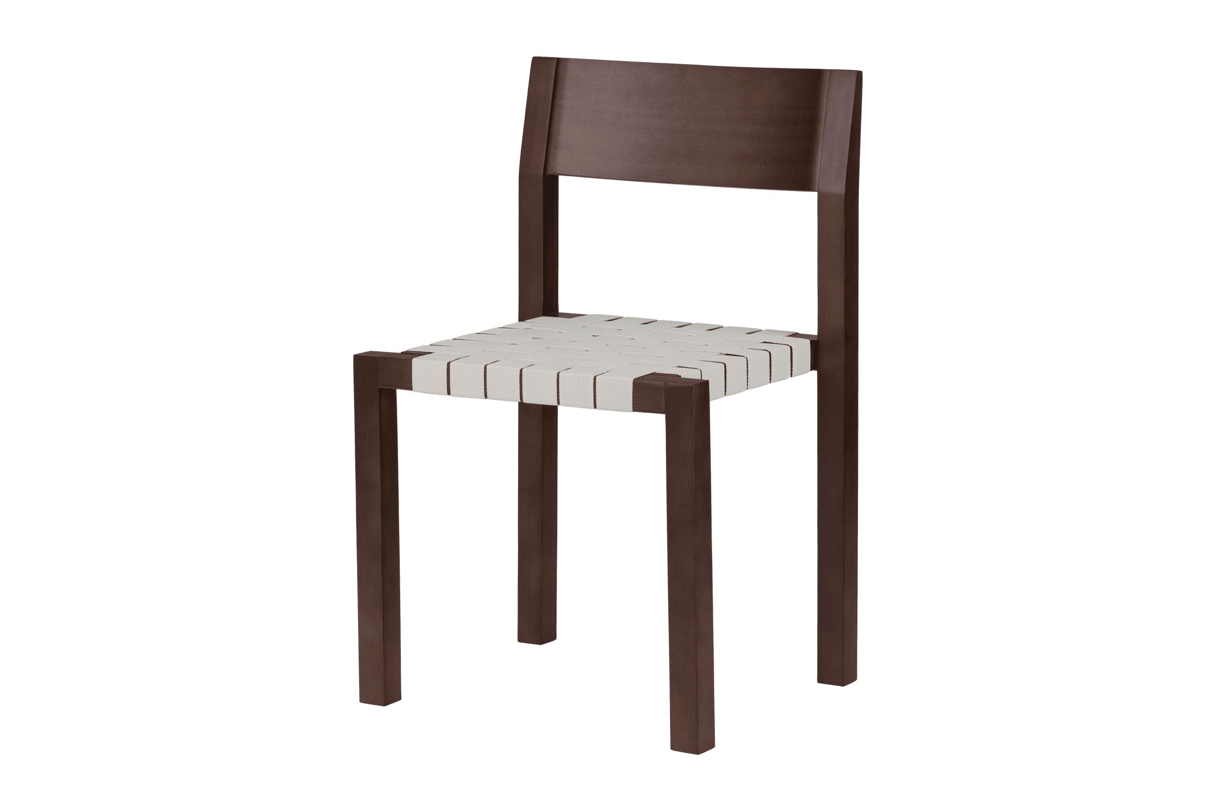 noo.ma Toli Chair - minimalistische eetkamerstoel, massief beukenhout,
