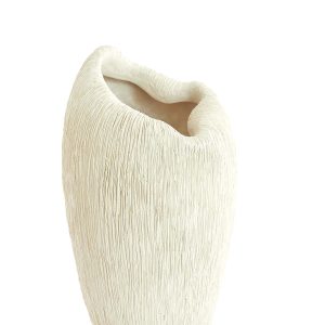 Light & Living vaas DENISA – 21.5×20.5×36.5cm – wit Light & Living vaas DENISA – 21.5×20.5×36.5cm – wit