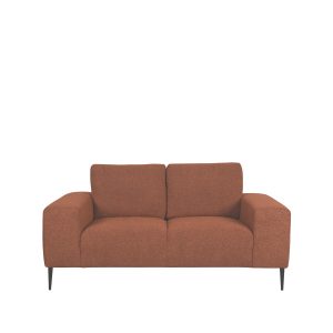 LABEL51 2-Zits Bank Ferraro – Oranje Bouclé – 172x88x85cm
