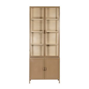New Routz Vitrinekast Detroit small cappuccino New Routz Vitrinekast Detroit small cappuccino