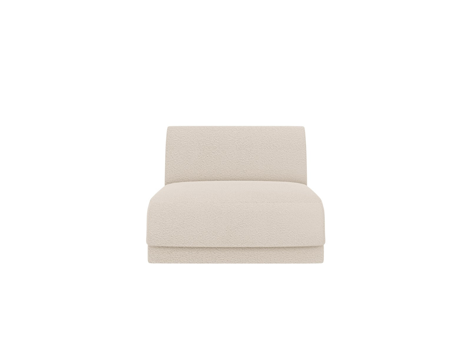 Micadoni Module Miley boucle beige - 90x75x70cm