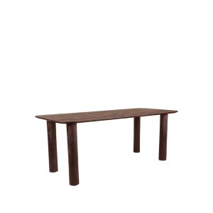 LABEL51 Eettafel Lucy – Donkerbruin Mangohout – 200x90x76cm LABEL51 Eettafel Lucy – Donkerbruin Mangohout – 200x90x76cm