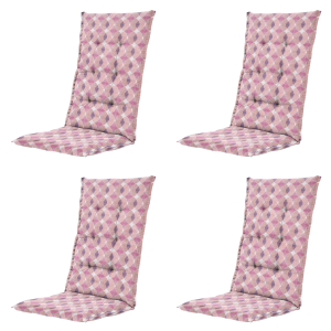 Madison tuinstoelkussen hoge rug Rae – paars – 123x50x5cm – set van 4 Madison tuinstoelkussen hoge rug Rae – paars – 123x50x5cm – set van 4