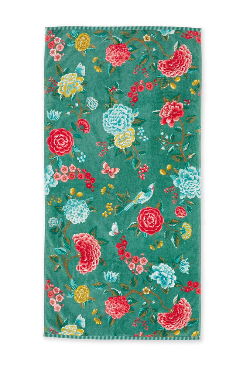 Pip Studio badlaken Good Evening - 70x140 cm - groen