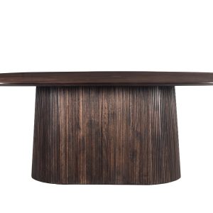 Livingfurn eetkamertafel Salvator Walnut – 230cm – mangohout Livingfurn eetkamertafel Salvator Walnut – 230cm – mangohout