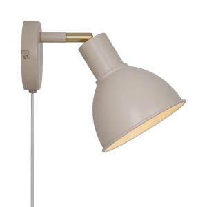 Nordlux Pop Wandlamp – Ø15,5cm – E27 – Beige Nordlux Pop Wandlamp – Ø15,5cm – E27 – Beige