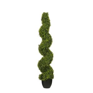 Mica Decorations Buxus Spiraal Kunstboom – H120 x Ø25 cm – Groen Mica Decorations Buxus Spiraal Kunstboom – H120 x Ø25 cm – Groen