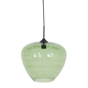 Light & Living hanglamp Mayson – groen – Ø40cm Light & Living hanglamp Mayson – groen – Ø40cm