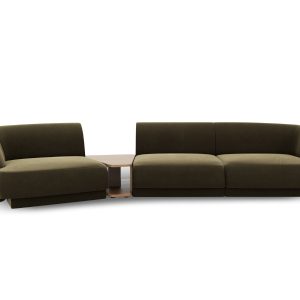 Micadoni linker modulaire bank Miley 3-zits, flueel, groente – 126×303 Micadoni linker modulaire bank Miley 3-zits, flueel, groente – 126×303