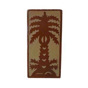 NOA MAY Zellige tegel Palmtree – amber – keramiek – wanddecoratie – 20 NOA MAY Zellige tegel Palmtree – amber – keramiek – wanddecoratie – 20