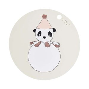 OYOY Placemat Panda – silicone OYOY Placemat Panda – silicone