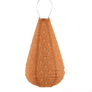 Lumiz solar lampion – fan drop – 28 cm – oranje Lumiz solar lampion – fan drop – 28 cm – oranje