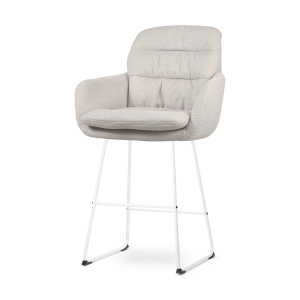 Nolon Nino-Mia Barkruk Beige – met Armleuning – Wit – 65 cm Nolon Nino-Mia Barkruk Beige – met Armleuning – Wit – 65 cm
