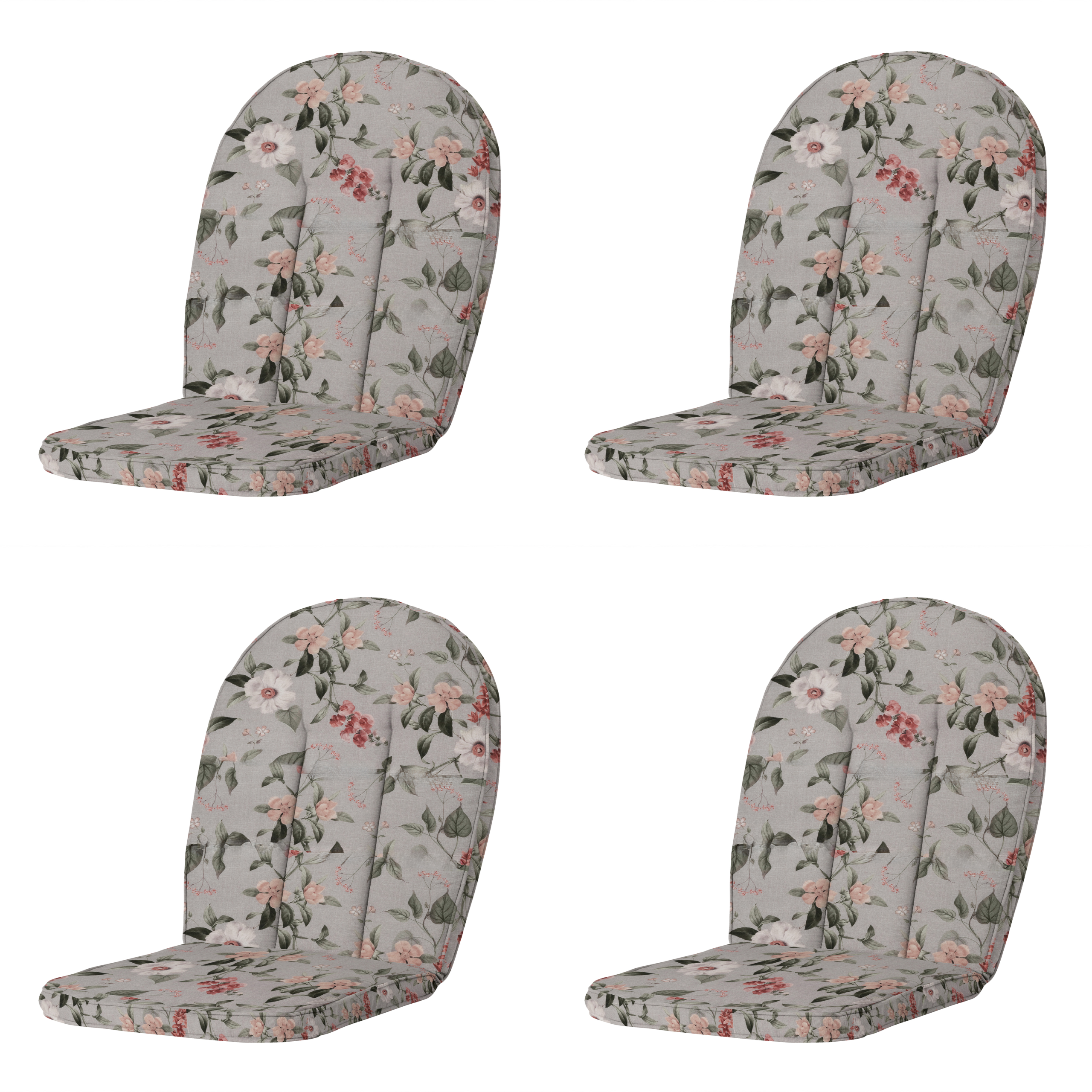 Madison kuipstoelkussen hoge rug Julliete - multikleur - 105x55x5cm -