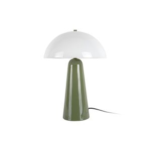 Leitmotiv tafellamp Vidrio Centro – groen – 30xx42cm – Paddenstoellamp Leitmotiv tafellamp Vidrio Centro – groen – 30xx42cm – Paddenstoellamp