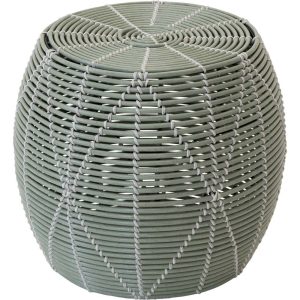 Lesli Living poef Birma – groen – Ø46x40cm Lesli Living poef Birma – groen – Ø46x40cm