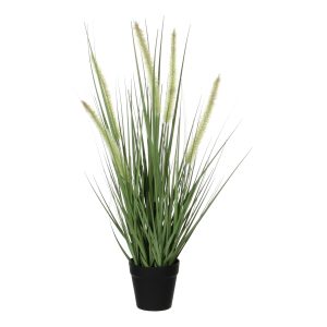 Mica Decorations Dogtail Gras Kunstplant – H53 x Ø30 cm – Groen Mica Decorations Dogtail Gras Kunstplant – H53 x Ø30 cm – Groen
