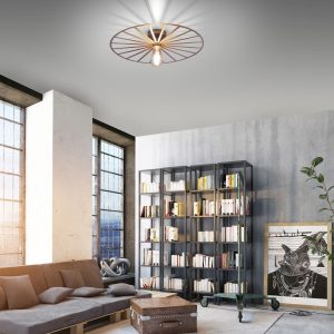 Paul Neuhaus plafondlamp Isabella – 1 lichts – 50 x 8.5 cm – goud Paul Neuhaus plafondlamp Isabella – 1 lichts – 50 x 8.5 cm – goud