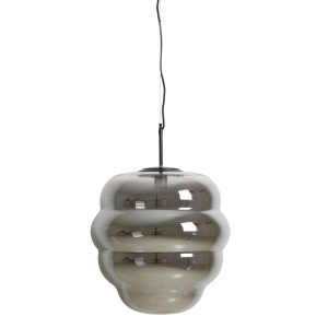 Light & Living hanglamp Misty – grijs – Ø45cm Light & Living hanglamp Misty – grijs – Ø45cm