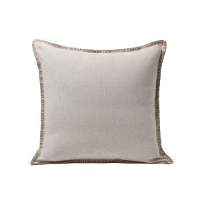 Madura Kussenovertrek Nino beige en slinger 50×50 cm Madura Kussenovertrek Nino beige en slinger 50×50 cm