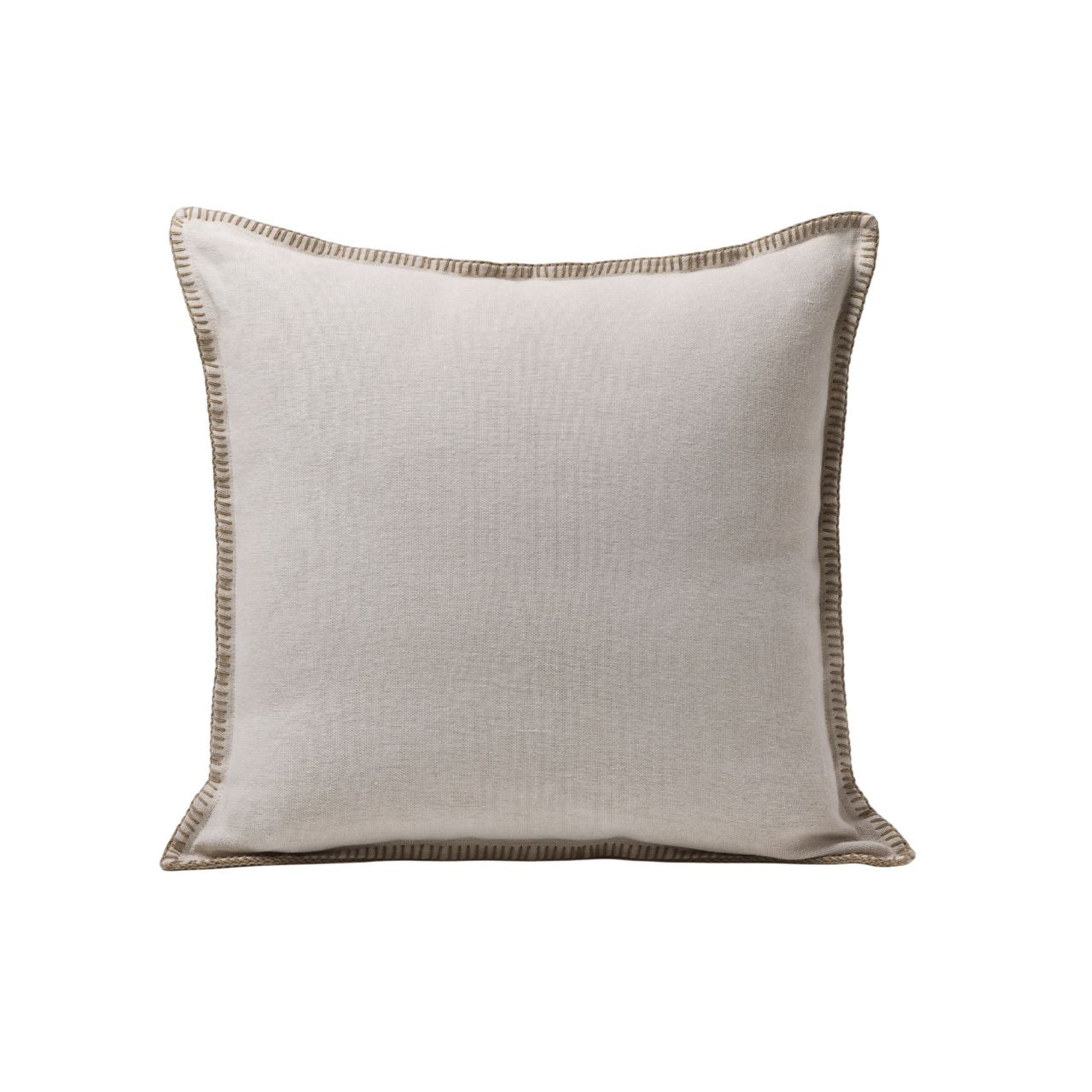 Madura Kussenovertrek Nino beige en slinger 50x50 cm
