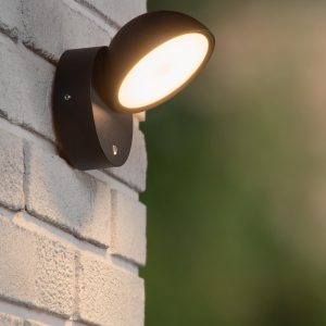 Lucide wandlamp FINN – Geïntegreerde LED – Zwart Lucide wandlamp FINN – Geïntegreerde LED – Zwart
