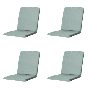 Madison stapelstoelkussen Eco-line – blauw – 97x49x5cm – set van 4 Madison stapelstoelkussen Eco-line – blauw – 97x49x5cm – set van 4