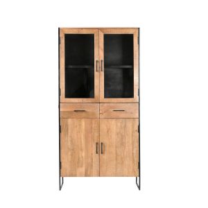 Livingfurn kast Elin – bruin – 90x40x180 Livingfurn kast Elin – bruin – 90x40x180