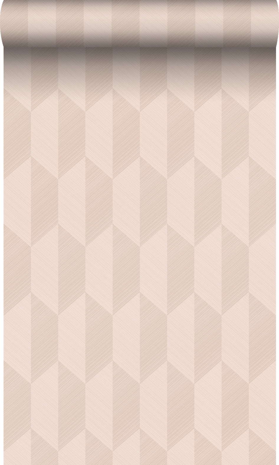 Origin Wallcoverings behang 3D-motief zacht roze - 50 x 900 cm - 34803