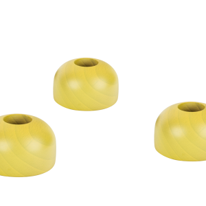 noo.ma LUMS kaarsenhouders set van 3 – Yellow Mellow