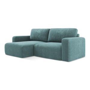 LaMiaSofa hoekbank links Ostia – chenille stof – jeans – 244x149x79 LaMiaSofa hoekbank links Ostia – chenille stof – jeans – 244x149x79