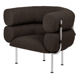 noo.ma Ubi fauteuil – Chocolate Brown Bouclé, 95,1 x 68 x 73,2 cm noo.ma Ubi fauteuil – Chocolate Brown Bouclé, 95,1 x 68 x 73,2 cm