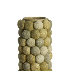 Light & Living vaas SEA URCHIN – Ø19×32.5cm – groen Light & Living vaas SEA URCHIN – Ø19×32.5cm – groen