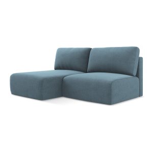 LaMiaSofa hoekbank links Ostia – textuurstof – lichtblauw – 210x149x79 LaMiaSofa hoekbank links Ostia – textuurstof – lichtblauw – 210x149x79