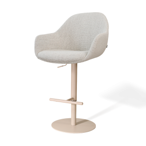 Nolon Niva-Mae tulp barkruk beige gemêleerd verstelbaar – beige poten Nolon Niva-Mae tulp barkruk beige gemêleerd verstelbaar – beige poten