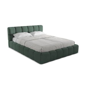 LaMiaSofa Bed met opbergruimte Roma – chenille stof – groente – 180×22 LaMiaSofa Bed met opbergruimte Roma – chenille stof – groente – 180×22