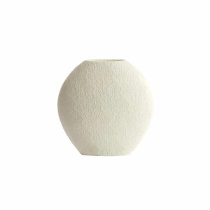 Light & Living vaas Renda – wit – 29.5x10x30cm Light & Living vaas Renda – wit – 29.5x10x30cm