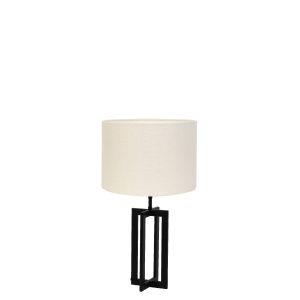 Light & Living tafellamp Mace/Livigno – zwart, wit – 30x30x56cm Light & Living tafellamp Mace/Livigno – zwart, wit – 30x30x56cm