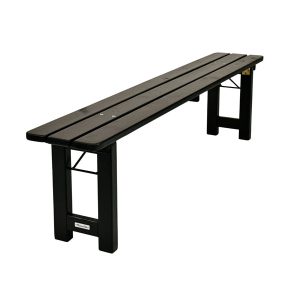 MaximaVida inklapbare picknickbank Riga 200 x 25 cm blackwash – FSC vu MaximaVida inklapbare picknickbank Riga 200 x 25 cm blackwash – FSC vu