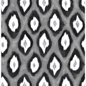 Origin Wallcoverings behang ikat motief zwart en wit – 53 cm x 10.05 m Origin Wallcoverings behang ikat motief zwart en wit – 53 cm x 10.05 m