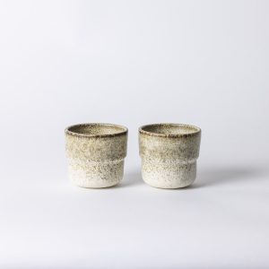 Mimo Homeware koffiekopje Broken Shells – 230 ml – set van 2 Mimo Homeware koffiekopje Broken Shells – 230 ml – set van 2