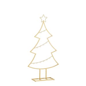 Mica Decorations Decoratie boom goud – l40xb12xh78,5cm Mica Decorations Decoratie boom goud – l40xb12xh78,5cm