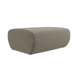 LaMiaSofa Poef Perugia – textuurstof – donkerbeige – 102x62x40 LaMiaSofa Poef Perugia – textuurstof – donkerbeige – 102x62x40