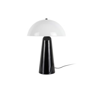 Leitmotiv tafellamp Vidrio Centro – zwart – 30xx42cm – Paddenstoellamp Leitmotiv tafellamp Vidrio Centro – zwart – 30xx42cm – Paddenstoellamp