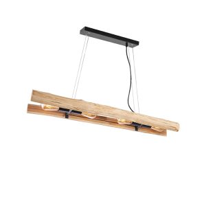 LABEL51 Hanglamp Woody – Naturel Hout – 100x20x150cm LABEL51 Hanglamp Woody – Naturel Hout – 100x20x150cm