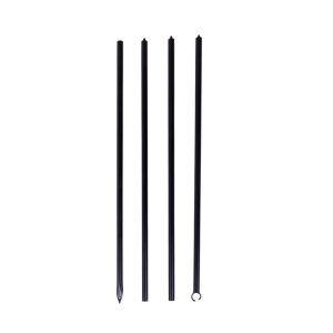 MaximaVida set metalen verlichting palen New York 360 cm – 4 stuks MaximaVida set metalen verlichting palen New York 360 cm – 4 stuks