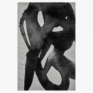 Lola&Moi vloerkleed Soot – zilver – 140x200cm Lola&Moi vloerkleed Soot – zilver – 140x200cm