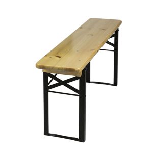 MaximaVida inklapbare picknickbank Berlijn 120 x 25 cm 3-laags blanke MaximaVida inklapbare picknickbank Berlijn 120 x 25 cm 3-laags blanke