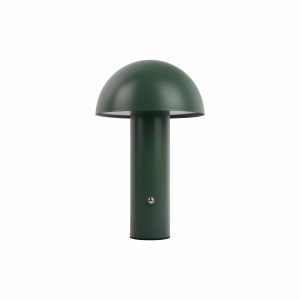 Leitmotiv tafellamp Fuego – groen – 15×5.5×24.5cm – Paddenstoellamp Leitmotiv tafellamp Fuego – groen – 15×5.5×24.5cm – Paddenstoellamp