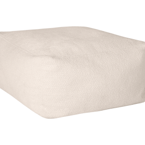 noo.ma Keno Pouf wol Cloud Beige Bouclé 50-70 cm
